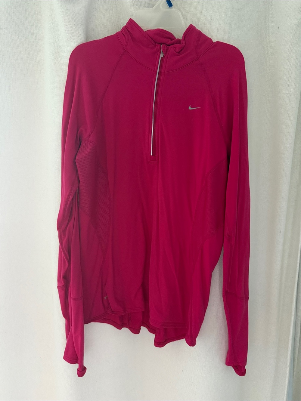 Nike Hot Pink Half-Zip Performance Pullover